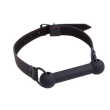 SILICONE BLACK BONE GAG BLACK BELT